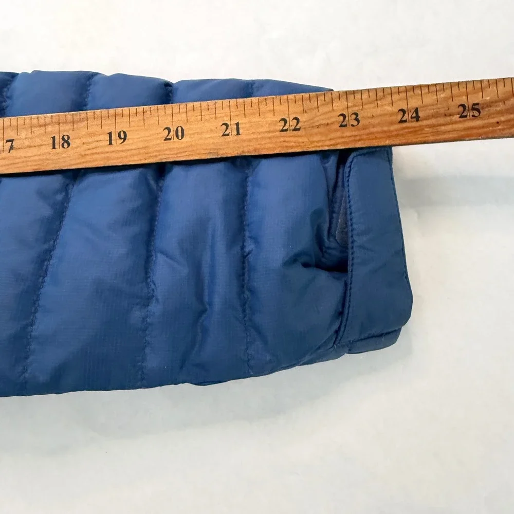 Aigle Mens Blue Quilted‎ Puffer Jacket Full Zip Insulated Size M